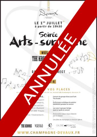CANCELLATION Arts-sur-Seine event July 1